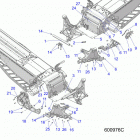 850 INDY XC 137 SC SELECT/INTL Chassis, bulkhead asm. - s20edp8rs  /  8rem all options ...