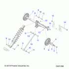 850 AXYS SKS 155/INTL SC SELECT Suspension, torque arm, rear - s20efs8rs  /  8re all opt...