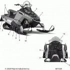 550 INDY 121 ES (S21CBA5BSL) Body, decal - s21cba5bsl (601528)