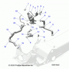 850 AXYS PRO-RMK 155/155 3 Engine, cooling system - s21efk8r  /  efm8r all options ...