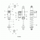 850 MATRYX SWITCHBACK ASSAULT 146/INTL (S21TLC8RS/8RE) Suspension, shock, ifs  - s21tlc8rs  /  8re all options ...