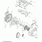 550 LXT ES (S20CED5BSL/BSU) Engine, blower housing and recoil starter -  s20ced5bsl ...