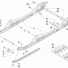 ZR 6000 LTD ES 129 BLACK [S2019ZRDLEUSB] Slide rail and track assembly [107073]