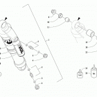 M 9000 KING CAT 162 BLACK [S2019M9XKCUSB] Rear suspension front arm shock absorber [106864]