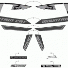M 8000 MOUNTAIN CAT 153 BLACK [S2019M8HMCUSB] Decals [107279]