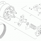 M 8000 MOUNTAIN CAT 153 BLACK [S2019M8HMCUSB] Drive clutch [105256]
