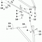 PANTERA 7000 XT LTD BLACK [S2019PTUWLUSB] A-arm and sway bar assembly [106145]