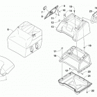 PANTERA 7000 XT LTD BLACK [S2019PTUWLUSB] Third seat and storage assemblies [102875]