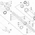 PANTERA 7000 XT LTD BLACK [S2019PTUWLUSB] Rear suspension rear arm shock absorber [106156]