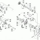 PANTERA 7000 LTD BLACK [S2019PTULXUSB] Chain case assembly [105863]