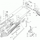 XF 9000 HIGH COUNTRY LTD 153 BLACK [S2019X9XHIUSB] Tunnel and snowflap assembly [106843]