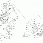 M 8000 MOUNTAIN CAT 153 BLACK [S2019M8HMCUSB] Skid plate assembly [107062]