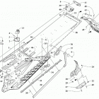 M 9000 KING CAT 162 BLACK [S2019M9XKCUSB] Tunnel and snowflap assembly [106866]