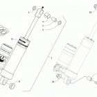 ZR 6000 LTD ES 129 BLACK [S2019ZRDLEUSB] Rear suspension rear arm shock absorber [105420]