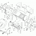 PANTERA 7000 LTD BLACK [S2019PTULXUSB] Passenger seat and backrest assembly [106811]