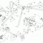 PANTERA 6000 ES 146 BLACK [S2019PTDTOUSB] Steering support assembly [105177]