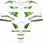 M 8000 SNO PRO 162 GREEN [S2019M8HSEUSG] Decals [107170]