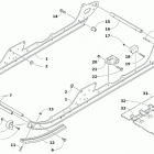 PANTERA 7000 XT LTD BLACK [S2019PTUWLUSB] Slide rail and track assembly [106815]