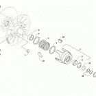 ZR 3000 129 GREEN [S2019ZRTLXUSG] Driven clutch [103751]
