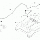 PANTERA 7000 LTD BLACK [S2019PTULXUSB] Auxiliary gas tank assembly [106809]