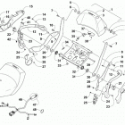 PANTERA 7000 XT LTD BLACK [S2019PTUWLUSB] Passenger seat and backrest assembly [106827]