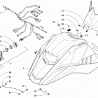 ZR 120 BLACK [S2019ZRAAAUSB] Hood, headlight, and windshield assembly [107428]