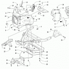 ZR 7000 LTD 137 BLACK [S2019ZXULEUSB] Front frame assembly [106747]