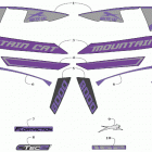 M 8000 MOUNTAIN CAT 162 PURPLE [S2019M8HDEUSF] Decals [107203]