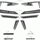 M 8000 MOUNTAIN CAT 162 BLACK [S2019M8HDEUSB] Decals [107200]