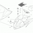 ZR 7000 LTD 137 BLACK [S2019ZXULEUSB] Windshield and instruments assemblies [106752]