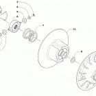 PANTERA 7000 XT LTD BLACK [S2019PTUWLUSB] Driven clutch [106172]