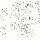 M 9000 KING CAT 162 BLACK [S2019M9XKCUSB] Front frame assembly [106707]