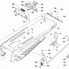 BEARCAT 7000 XT GRAY [S2019BCUWTUSU] Tunnel and snowflap assembly [106158]