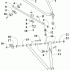 PANTERA 7000 LTD BLACK [S2019PTULXUSB] A-arm and sway bar assembly [105163]