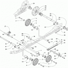 PANTERA 7000 LTD BLACK [S2019PTULXUSB] Idler wheel assembly [107787]