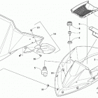 PANTERA 7000 LTD BLACK [S2019PTULXUSB] Windshield and instruments assemblies [106806]
