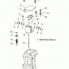 600 RACER/INTL Engine, carburetor, upper - s20mdx6jsa  /  6jea (49snowc...