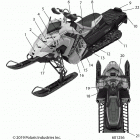 800 TITAN SP/ADVENTURE/XC ALL OPTIONS (S20FJB8/FJE8/FJP8) Body, decal  xc, blk side panel w  /  blue accent sc sel...