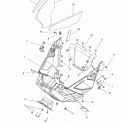 600 RACER/INTL Body, nosepan - s20mdx6jsa  /  6jea (600442)