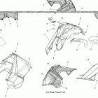 600 RACER/INTL Body, side panels - s20mdx6jsa  /  6jea (600760)