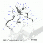 850 AXYS PRO RMK 155/155 3 Engine, cooling system - s20efk8rs  /  efk8re  /  efm8rs...