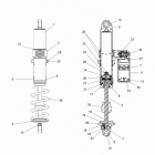 600 RACER/INTL Suspension, shock, ifs - s20mdxx6jsa  /  6jea [601401)