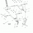 600 RMK 144 ES Suspension, control arms and spindle - s20eeg6psl (60036...