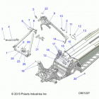 850 RMK KHAOS 155/155 3 Chassis, chassis asm. and over structure - s20eft8r  /  ...