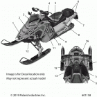 600 INDY ADVENTURE 137 SC SELECT Body, decal, black side panel w  /  black, titanium acce...