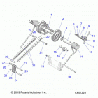 600 INDY XC 129 SC SELECT ALL OPTIONS (S20EKP6PS/6PE) Suspension, torque arm, rear - s20ekp6ps  /  6pe (c60122...