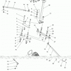 600 RACER/INTL Steering, lower and tie rods - s20mdx6jsa  /  6jea (6004...