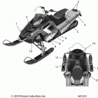 550 INDY 144 ES Body, decal - s20cea5bsl (601147)