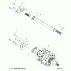 800 SKS 146 SC SELECT ALL OPTIONS Drive train, jackshaft and driveshaft - s20els8ps all op...