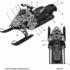 800 TITAN SP/ADVENTURE/XC ALL OPTIONS (S20FJB8/FJE8/FJP8) Body, decal  xc, blk side panel w  /  blk,titnm accent s...